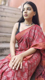 Stylish Mul Mul Ready Saree with Pocket – Lightweight, Easy Wear for Daily Looks