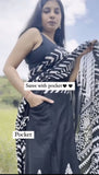 Effortless Ready-to-Wear Saree with Hidden Pocket for Modern Women