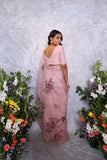 Flow with Fashion in a Stunning Organza Ready-to-Wear Saree