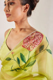 Graceful Organza Ready-to-Wear Saree for Effortless Festive Elegance