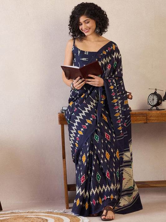Effortless Elegance: Ready-to-Wear Saree with Hidden Utility Pocket