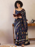 Effortless Elegance: Ready-to-Wear Saree with Hidden Utility Pocket