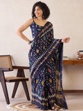 Effortless Elegance: Ready-to-Wear Saree with Hidden Utility Pocket