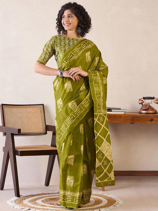 Elegant Ready-to-Wear Saree with Hidden Side Pocket for Convenience