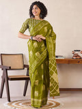 Elegant Ready-to-Wear Saree with Hidden Side Pocket for Convenience
