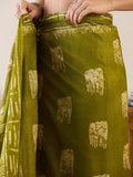 Elegant Ready-to-Wear Saree with Hidden Side Pocket for Convenience