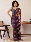 Elegant Draped Saree with Convenient Side Pocket – No Hassle Draping