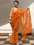 Elegant Ready-to-Wear Saree with Hidden Side Pocket for Convenience
