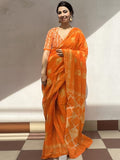 Elegant Ready-to-Wear Saree with Hidden Side Pocket for Convenience