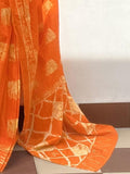 Elegant Ready-to-Wear Saree with Hidden Side Pocket for Convenience
