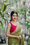 Pocket Ready-to-Wear Saree in Soft Mul Mul Cotton – Effortless Style for Daily Elegance