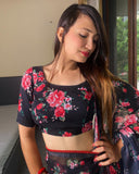 Effortless Elegance: Stunning Georgette Ready-to-Wear Saree for Modern Indian Fashion Lovers