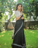 Amazing One-Minute Wear Printed Cotton Saree for Effortless Style and Comfort