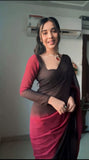 Charming Multi Georgette Saree: One-Minute Wear to Elevate Your Style Instantly
