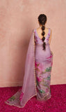 Effortless Elegance: Organza Ready-to-Wear Saree with Stitched Blouse Included