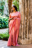 Effortless Charm: Light Pink Silk Saree for Every Occasion
