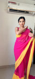 Elegant Multi-Color Ready-to-Wear Georgette Saree – Perfect for Every Occasion