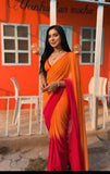Quick-Style Multi Color Georgette Saree: Minimal Effort, Maximum Elegance