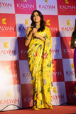 Flaunt Effortless Grace with the Trendy Yellow One-Minute Wear Georgette Saree
