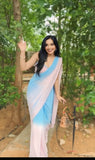 Make a Bold Statement with This Multi-Color Georgette Saree: Drapes in Just One Minute