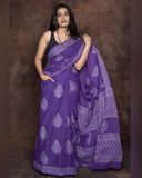 Lightweight Ready-to-Wear Mul Mul Saree with Convenient Pocket – Perfect for Any Occasion