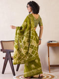 Elegant Ready-to-Wear Saree with Hidden Side Pocket for Convenience