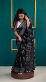 Beautifully Printed One-Minute Wear Cotton Saree for a Trendy, No-Hassle Look