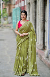 Pocket Ready-to-Wear Saree in Soft Mul Mul Cotton – Effortless Style for Daily Elegance