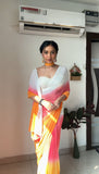 Quick & Stunning Multi One-Minute Wear Multi Color Saree for Effortless Elegance